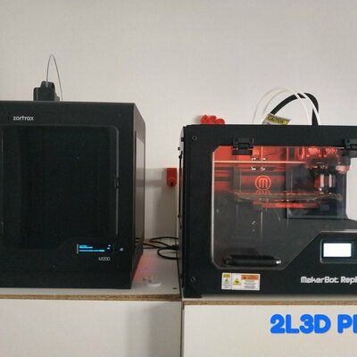 Imprimantes 3D de l’atelier 2L3D Print